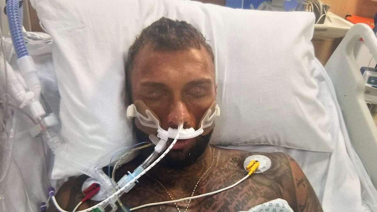 Ultra-fit man, 32, on the brink of death after taking steroids