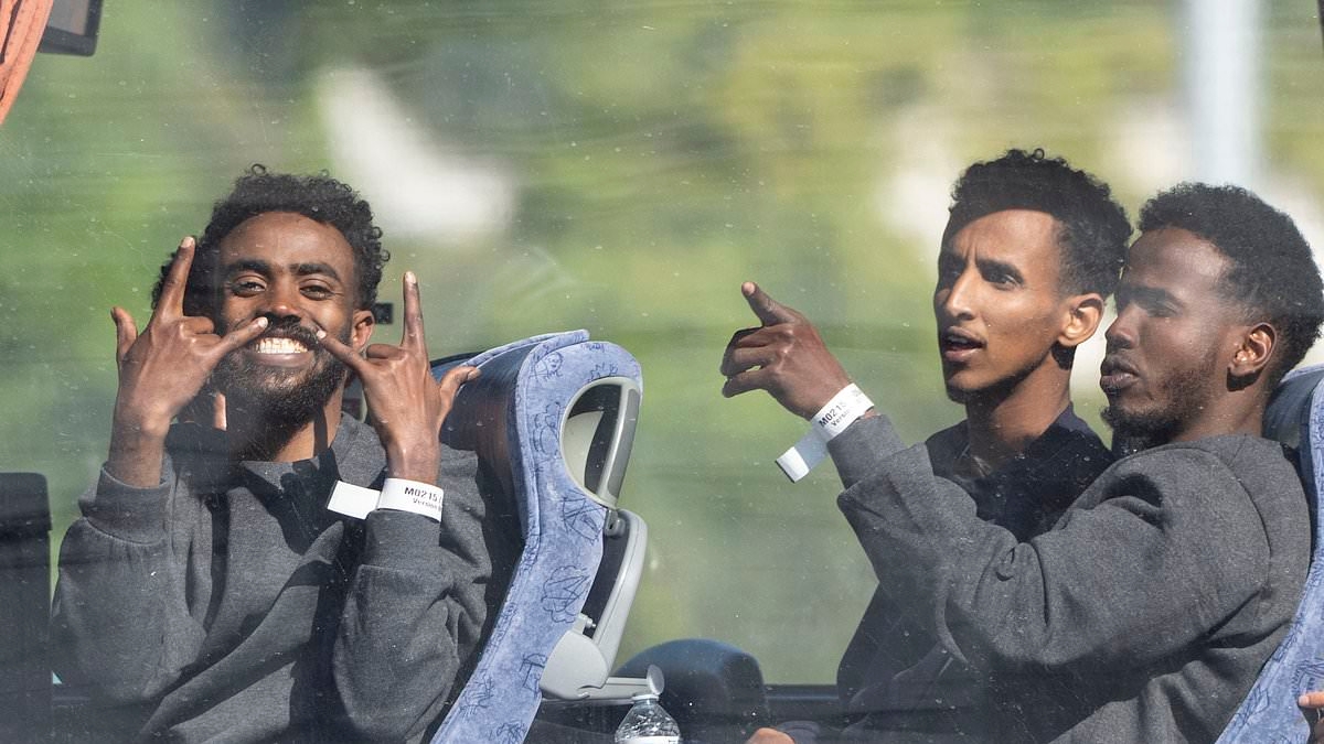 EXCLUSIVE Revealed: The countries where asylum claims into 'soft-touch' Britain have rocketed 200-fold in two decades
