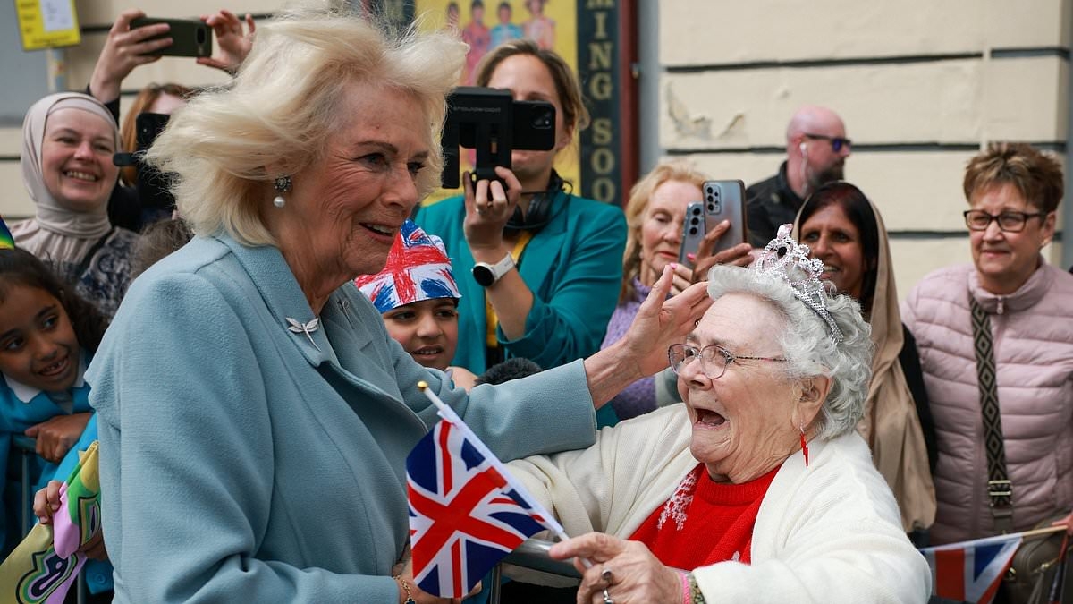 King Charles is 'flabbergasted' by famous magician's trick during royal visit to Bradford with Queen Camilla