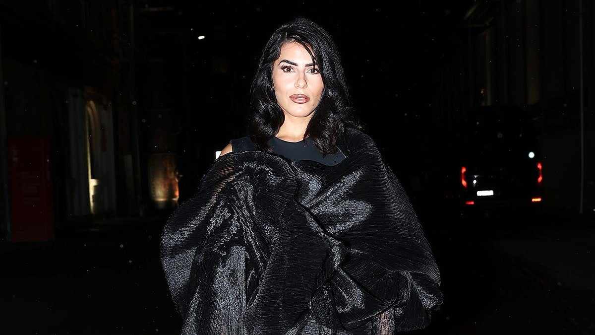 Married At First Sight's Carina Mirabile leaves her fur coat at home after being slammed for wearing banned 'animal skins' to Australian Fashion Week