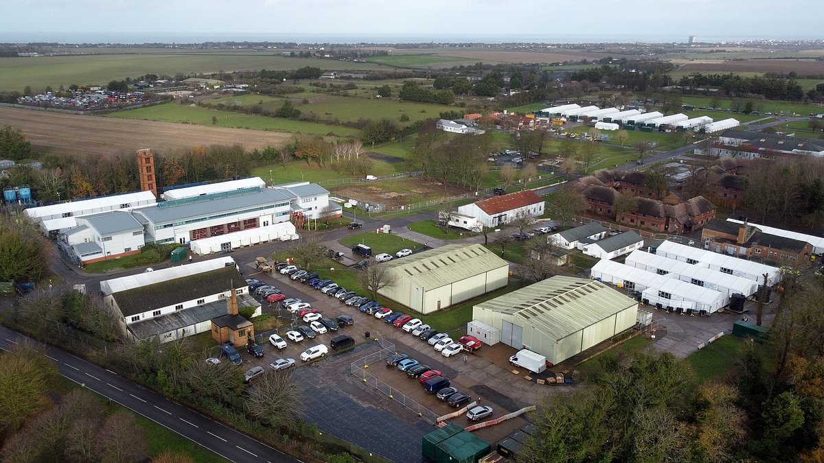 Home Office blows over £60,000 on TVs with satellite channels, Nintendos, PlayStations and other entertainment at Manston migrant processing centre
