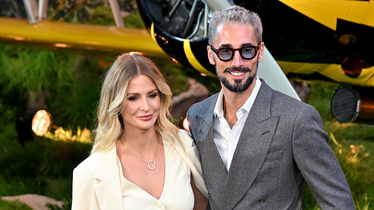 Stylish Millie Mackintosh and Hugo Taylor put on a loved-up display at Mission: Impossible's star-studded London premiere