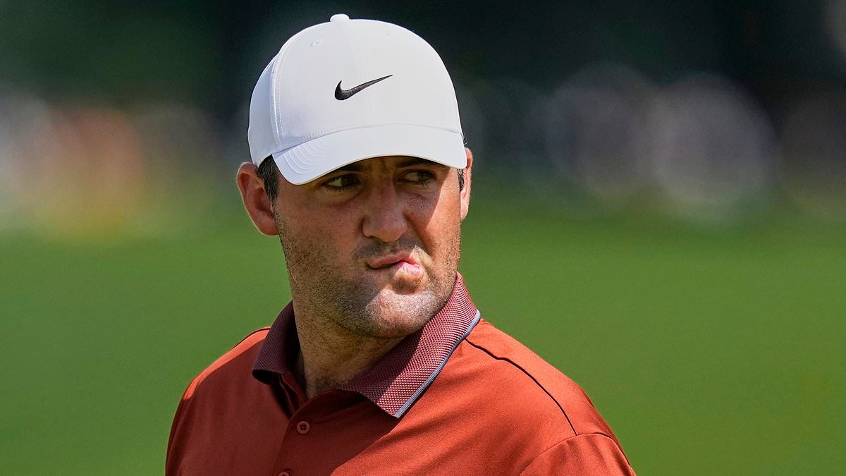 Scottie Scheffler among golf stars embroiled in PGA Championship storm over controversial Quail Hollow ruling