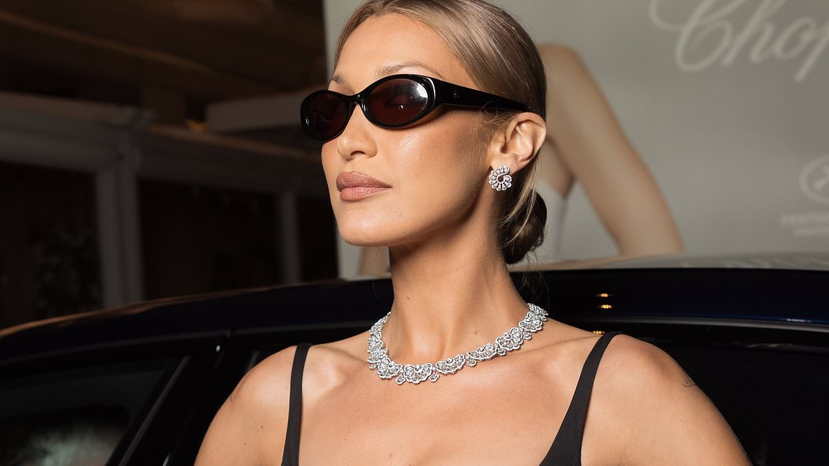 Married At First Sight's 'hottest bride ever' Evelyn Ellis has awkward moment with model Bella Hadid at Cannes Film Festival