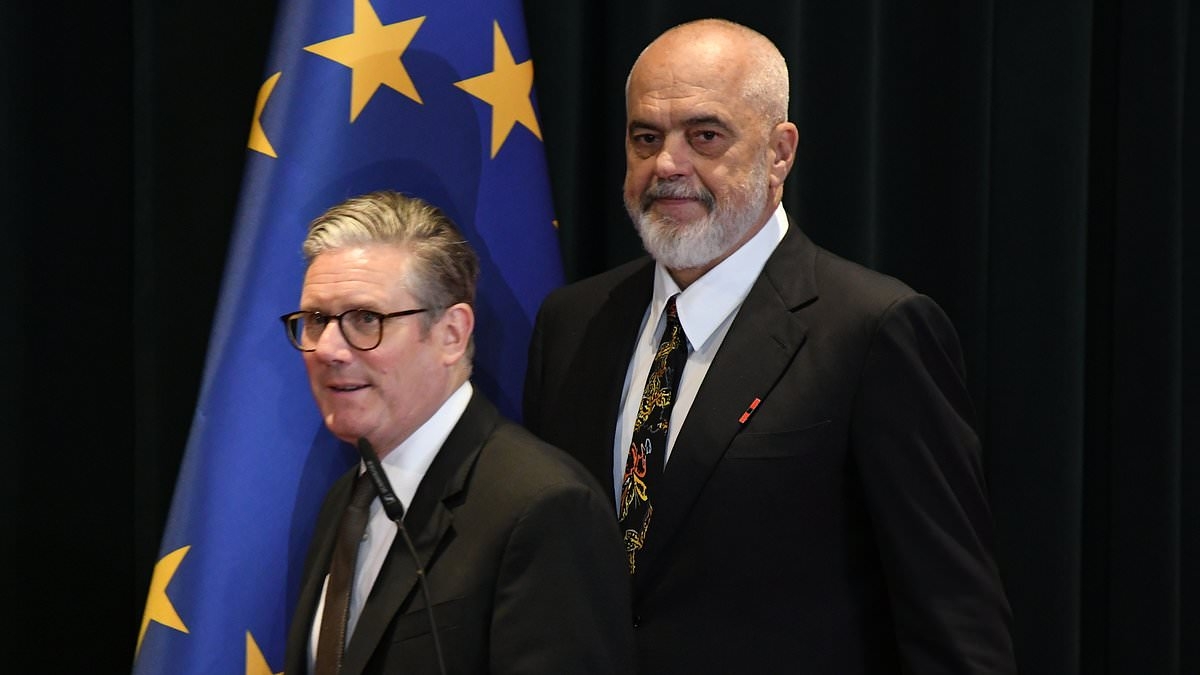 JASON GROVES: It was 22C in Tirana, but decidedly frosty as PM's humiliation became clear