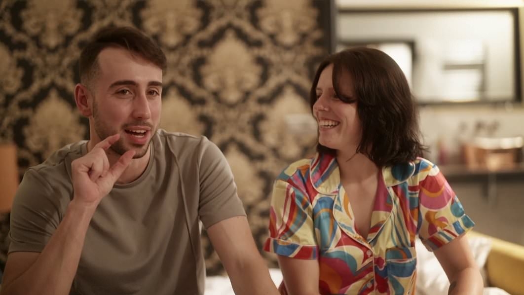 EXCLUSIVE First look at shock threesome scenes on Channel 4's racy dating show Open House: Great Sex Experiment as childhood sweethearts push the boundaries on their relationship