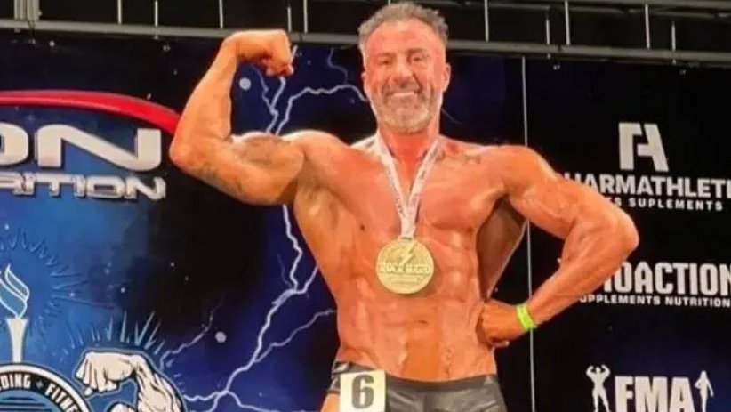 Hunky doctor, who is on trial for Diego Maradona's death, wins a BODYBUILDING event in a break from case where football legend's daughters accuse him of medical negligence