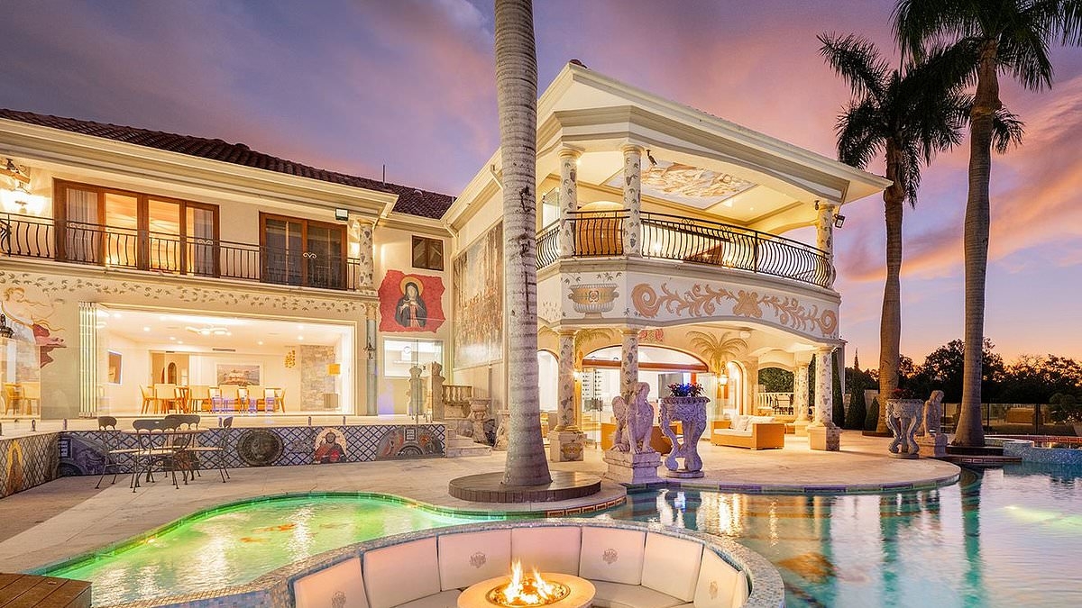 Travers 'Candyman' Beynon takes another shot at offloading his extravagant 14-bedroom Gold Coast Candy Shop Mansion