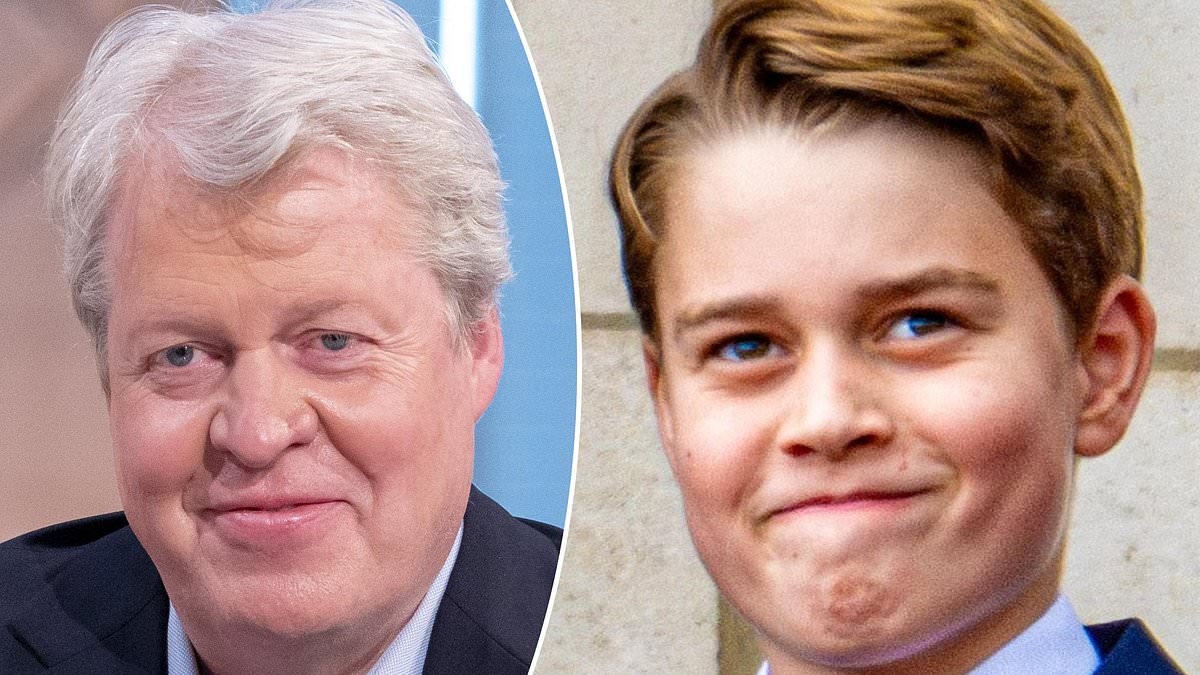 The striking similarities between Prince George and his grandmother Princess Diana's brother, Charles Spencer, revealed