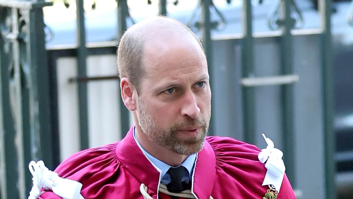 Prince William and King Charles appear at rare joint engagement in united front after Prince Harry's bombshell interview