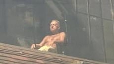 Legendary US rocker, 75, shocks onlookers as he's spotted sunbathing in Manchester before arena gig - so do you know who it is?