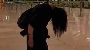 EXCLUSIVE Inside airport's 'homeless city': How terminals used by thousands of Brits every year have been taken over by drug addicts and rough sleepers