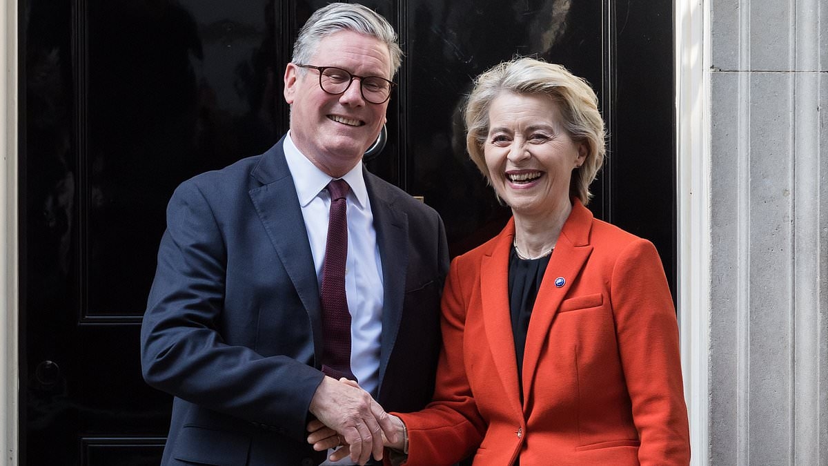 STEPHEN GLOVER: As No10 gears up for the Surrender Summit with Brussels, this is how Britain is being eased back into the maw of the EU by determined and deluded Rejoiner Starmer