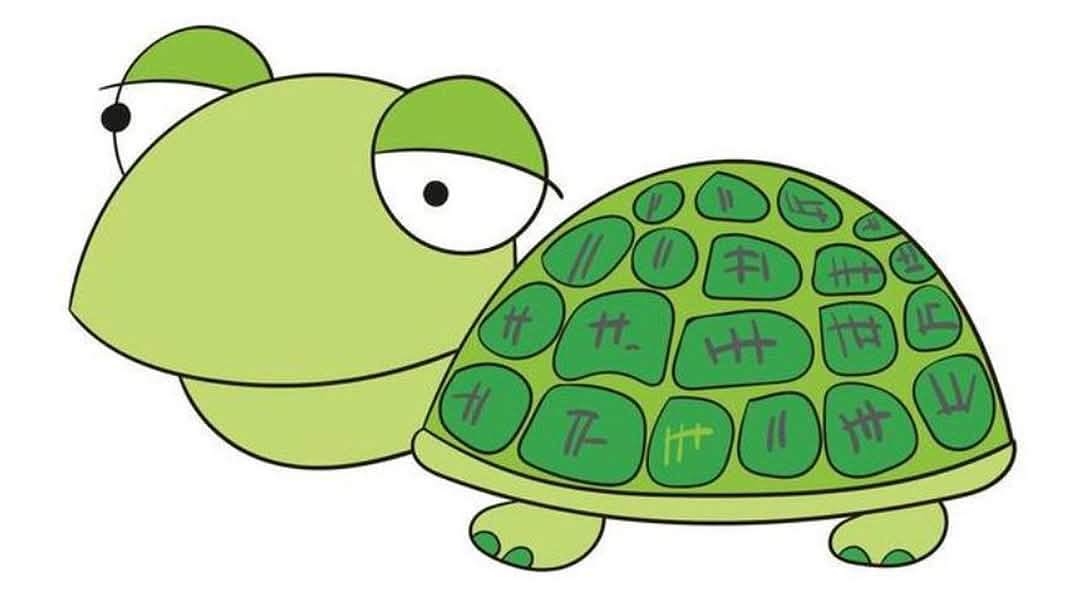 Can you spot the 3 differences in cute turtle drawings in under 10 seconds