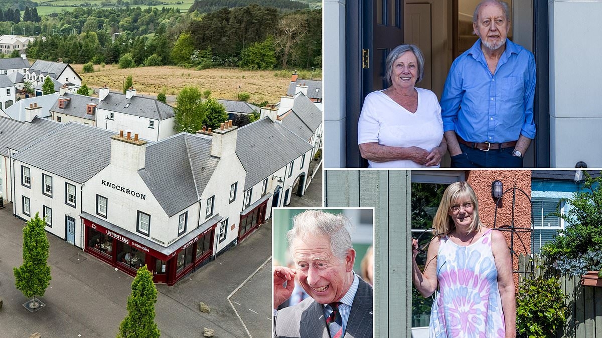How the residents of the King's dream of a picture-perfect, car-free eco village are happy in their glorious isolation … even if it will never be finished!