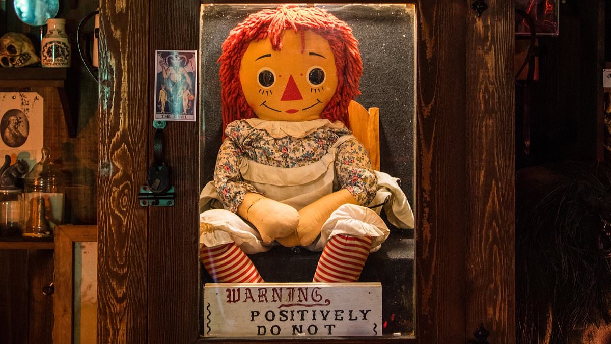 Horror fans spooked as Annabelle doll goes on tour despite edict it should never be moved