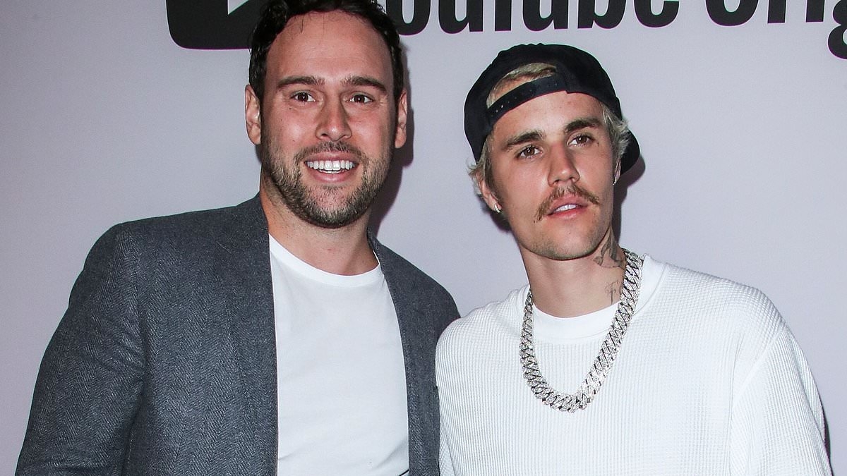 EXCLUSIVE Scooter Braun rages at 'disgraceful' Justin Bieber... but this high-stakes feud is not all that it seems