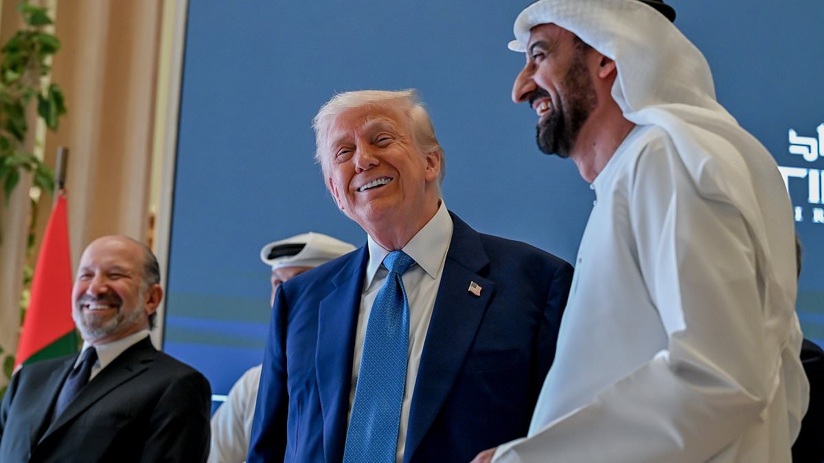EXCLUSIVE Trump's TRUE thoughts on his dazzling made-for-TV Middle East swing revealed... as he touted trillions in investments and battled Qatar plane controversy