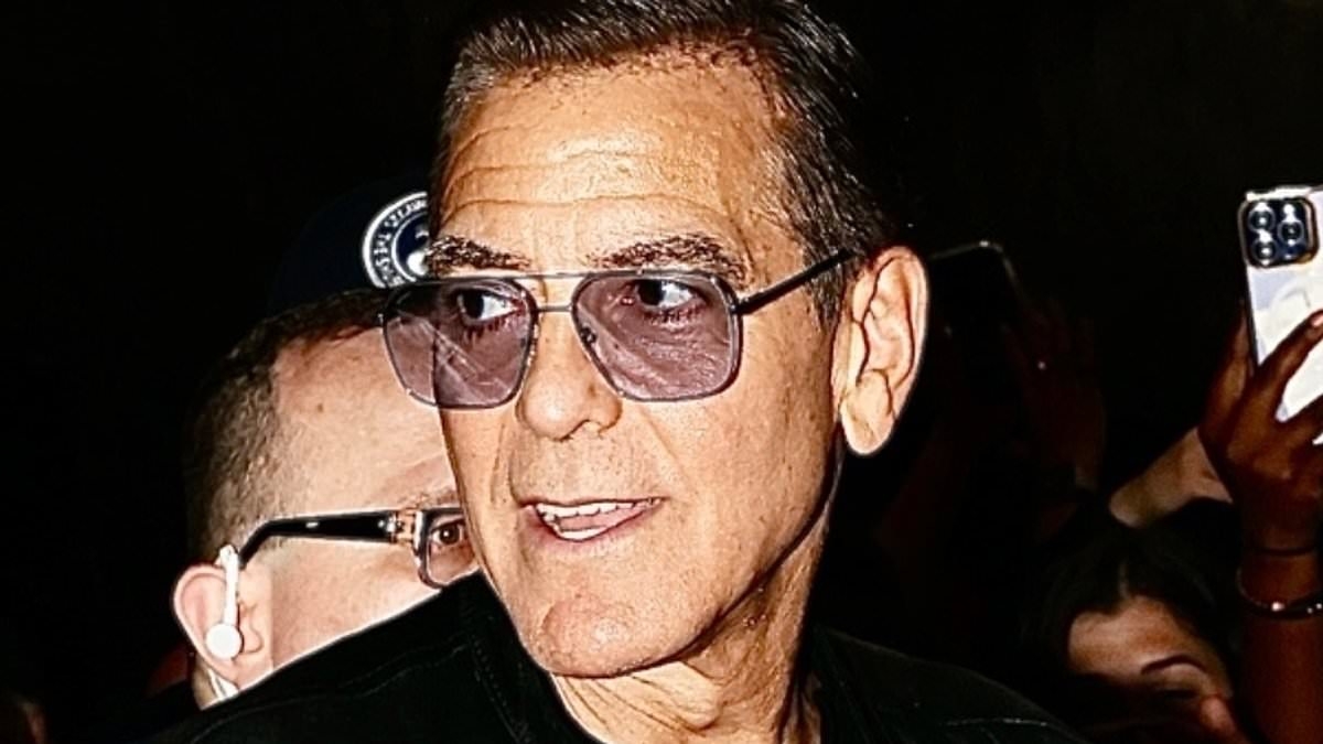 George Clooney touches up 'awful' dye job as wife Amal takes on Cannes solo
