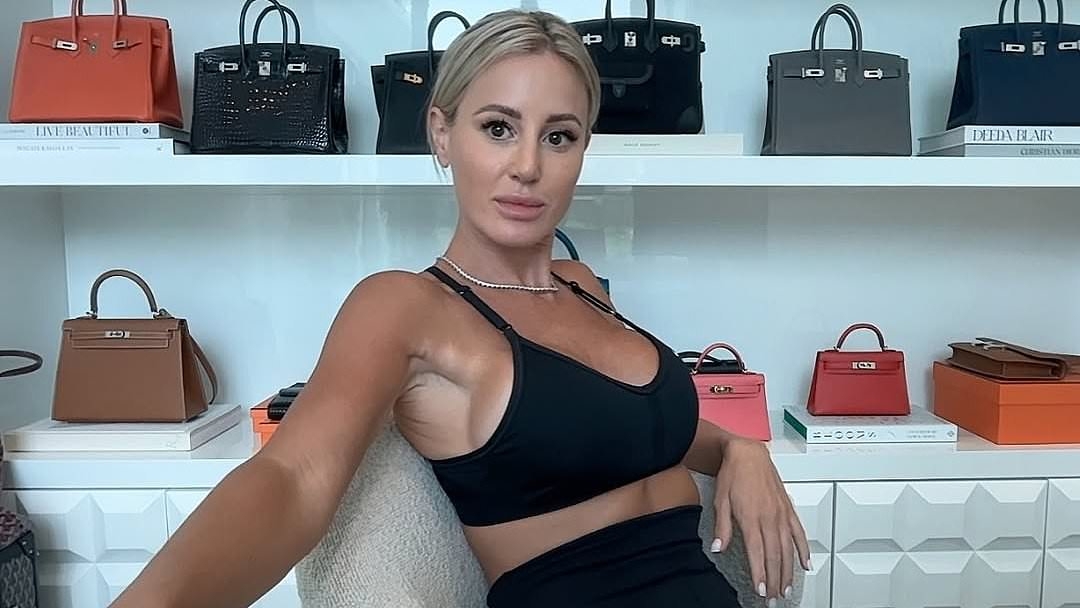 EXCLUSIVE Roxy Jacenko laughs off the idea that $1400 Chinese factory dupes will impact the value of her $1million Birkin bag collection as TikTok trade booms