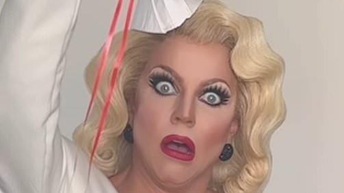 Drag star Courtney Act reveals 'disastrous' wardrobe malfunction moments before Australia's hopes were dashed in Eurovision semi-final