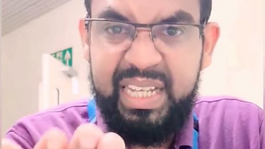 EXCLUSIVE Exposed: NHS manager accused of Rushdie-style fatwa death threat over 'insult to Mohammed'