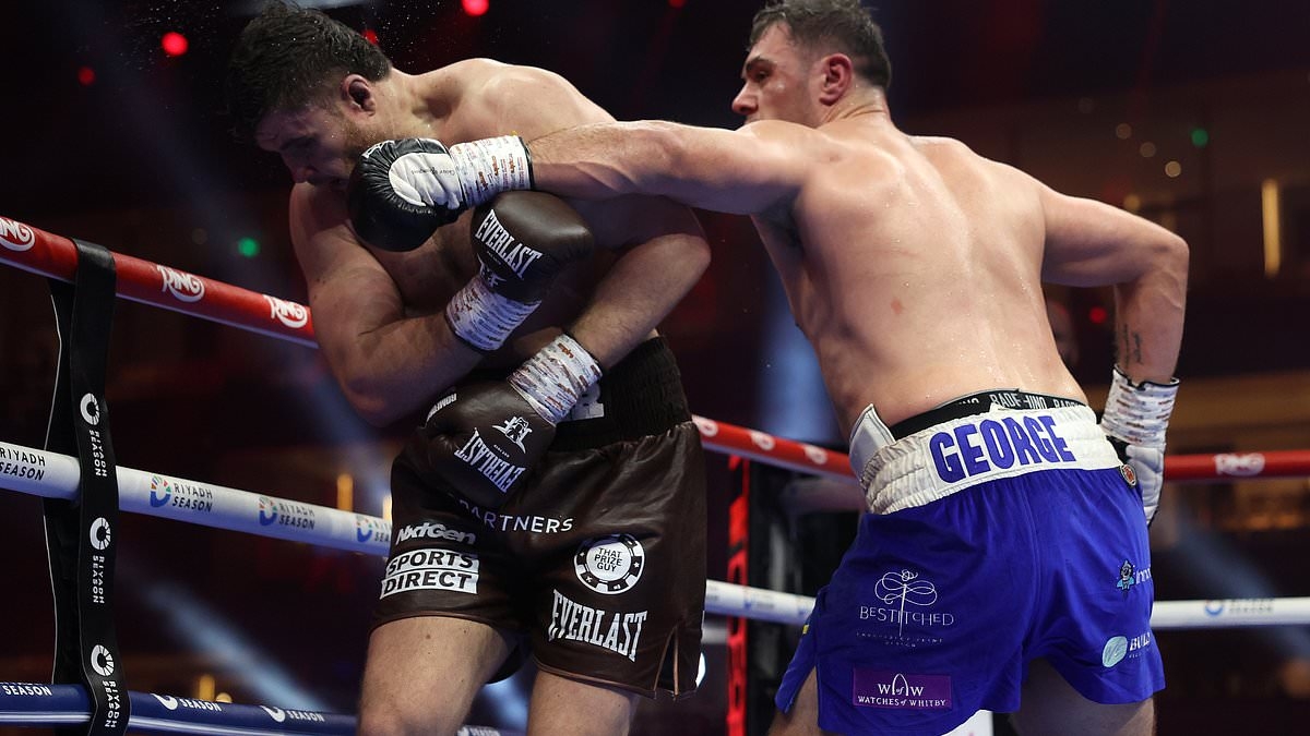 Dave Allen STOPS Johnny Fisher in rematch at the Copper Box Arena after controversial first fight