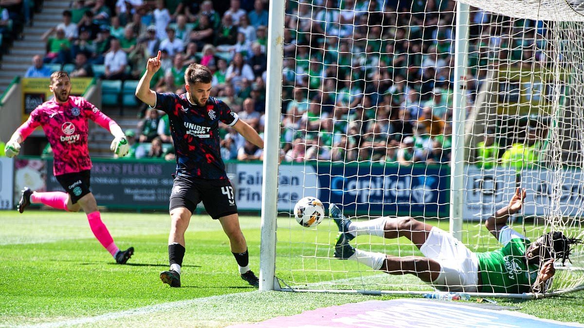 Rangers demand video technology after being denied goal by 'mind-blowing' VAR call in draw at Hibs