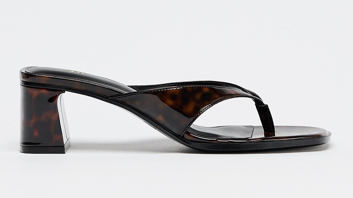 This £27.99 Zara shoe is the pick of the summer, says fashion expert SHANE WATSON. It reminds me of my favourite Pradas and will sell out quickly!
