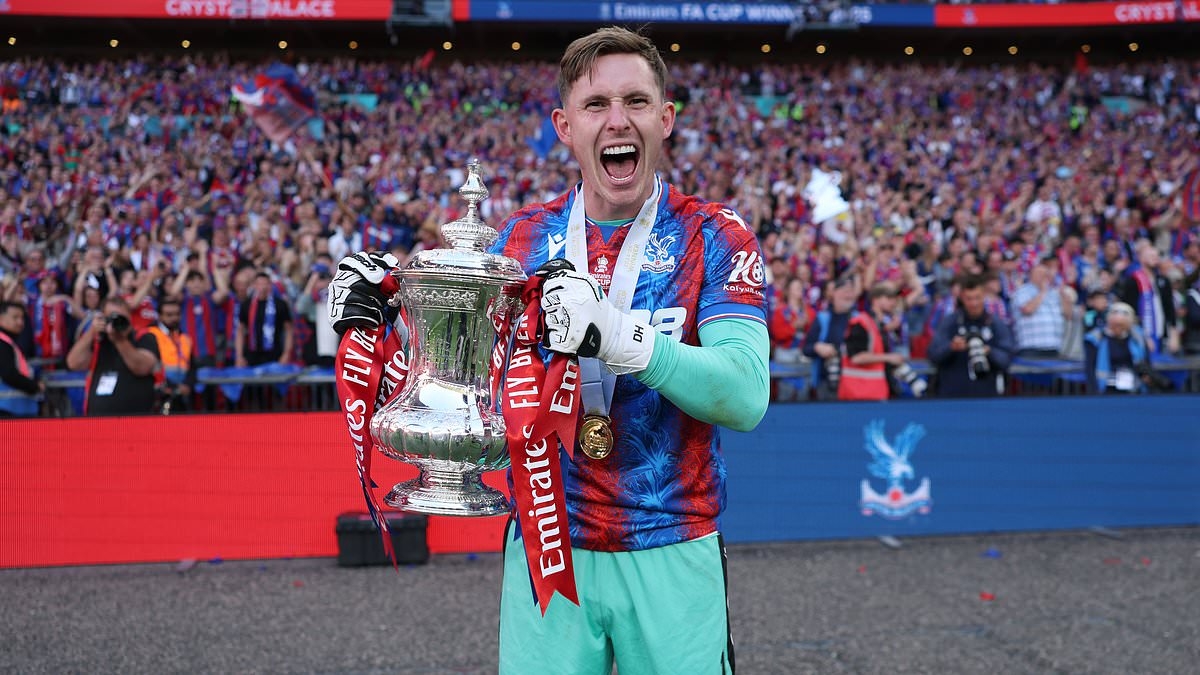 Dean Henderson reveals eerie FA Cup final premonition as Crystal Palace hero basks in club finally ending silverware hoodoo