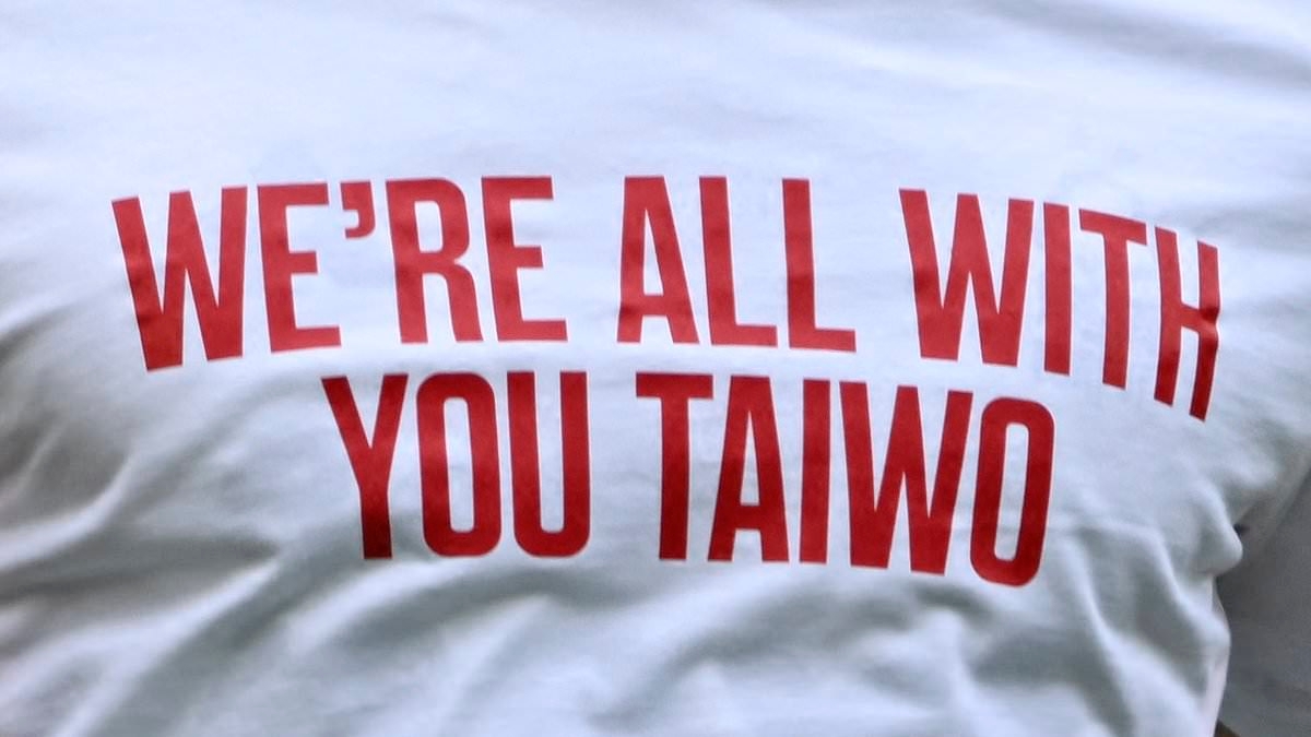 Nottingham Forest stars pay tribute to Taiwo Awoniyi as Nuno Espirito Santo's side return to the pitch for the first time since star was put in an induced coma