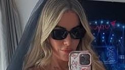 Georgia Kousoulou mourns the end of her single status by partying in BLACK outfit as she enjoys a raucous hen party with pals Lydia Bright and Amber Dowding in Ibiza (and even her husband Tommy Mallet is in awe!)