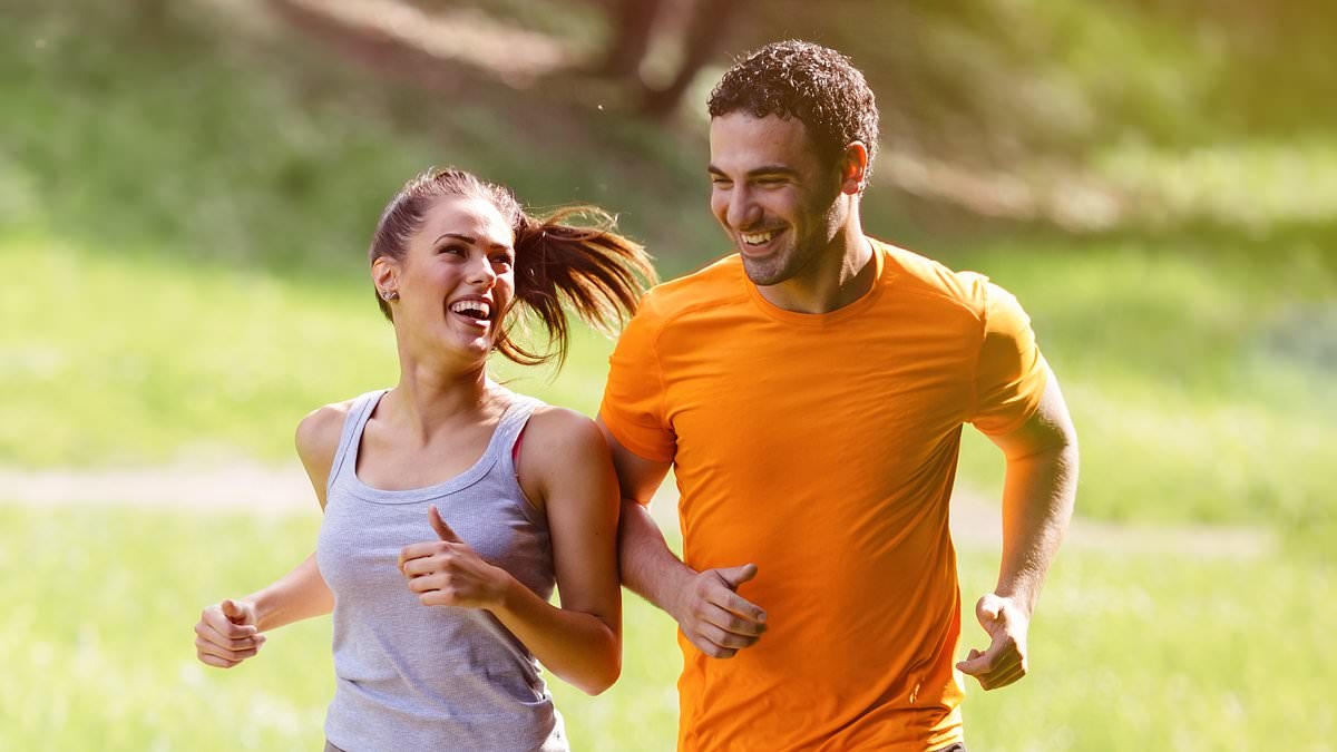 Britons are more likely to spend a first date on a RUN than in a bar as sober Gen Z ditch boozy meetups, research reveals