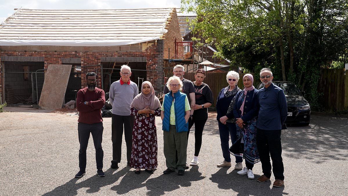 EXCLUSIVE Locals on quiet cul-de-sac 'at their wits end' after neighbour turns back garden gym into home and moves a whole FAMILY in... and another adds an extra storey to their garage