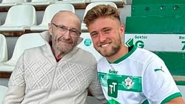 Phil Collins' footballer son Matthew, 20, shares rare Instagram snap with his father as he supports him at game
