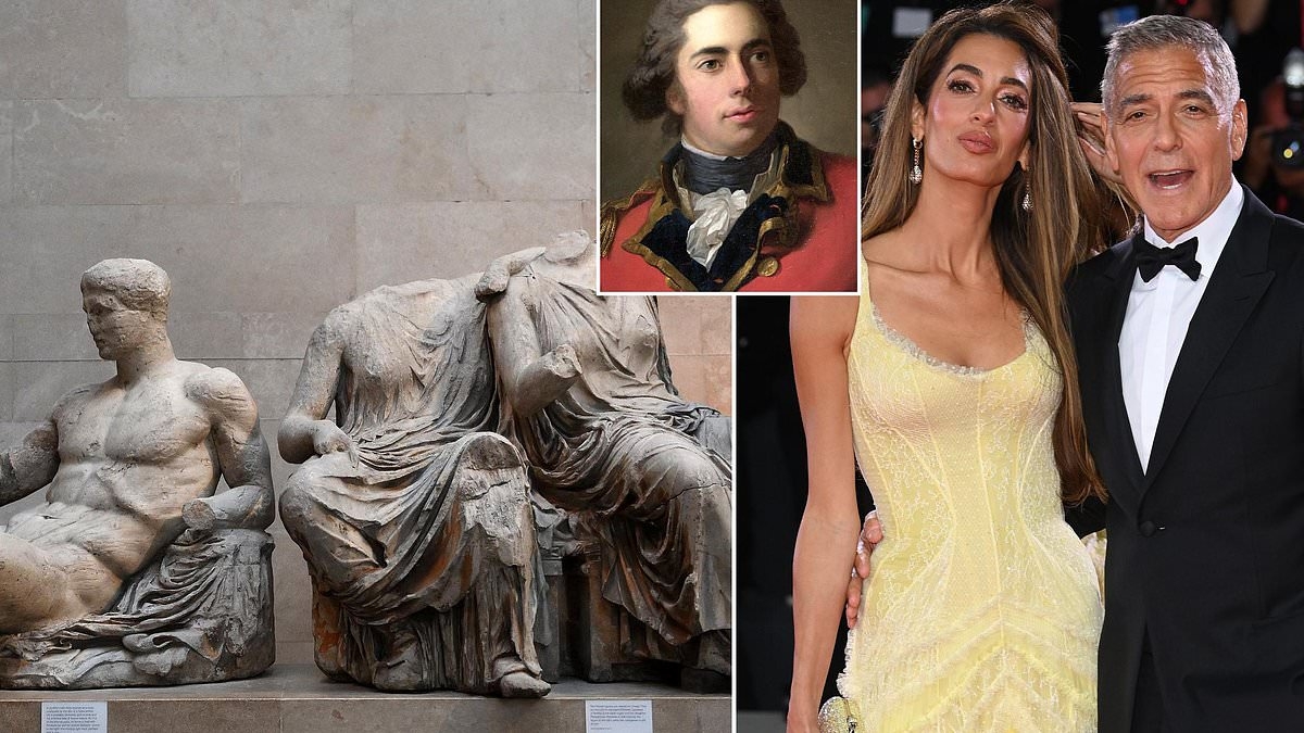 George Clooney says he will 'keep pushing' to return Elgin Marbles to Greece