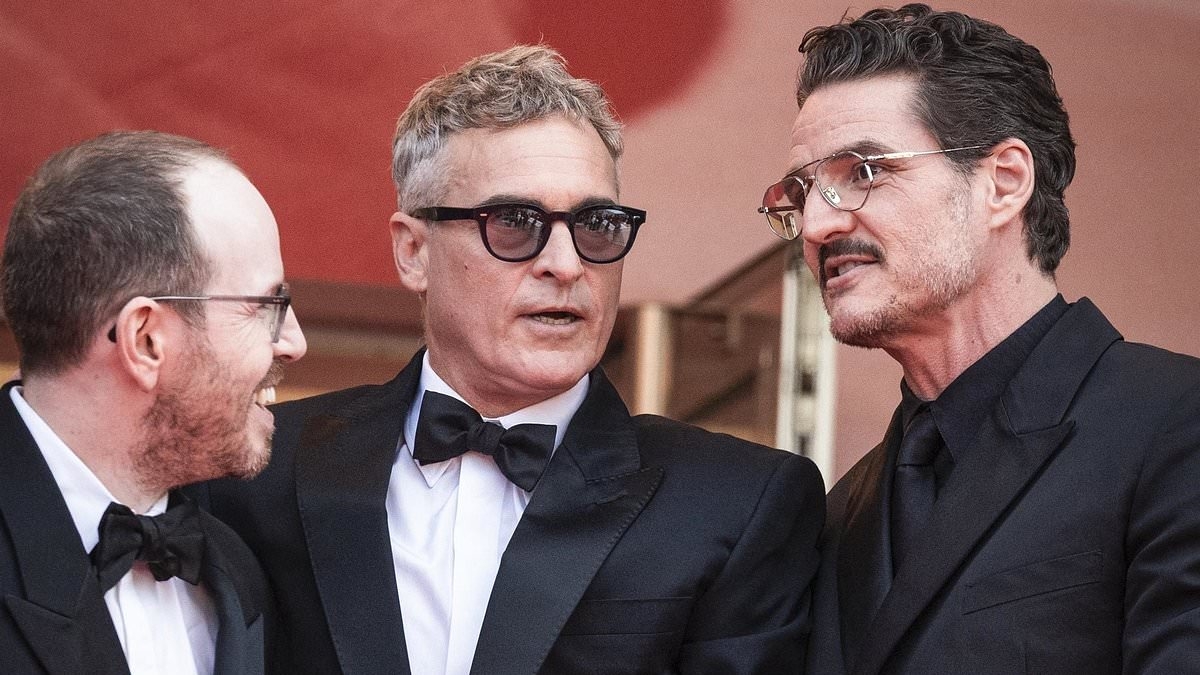 EXCLUSIVE Lip reader reveals EXACTLY what Pedro Pascal said to Joaquin Phoenix while inadvertently doing offensive salute