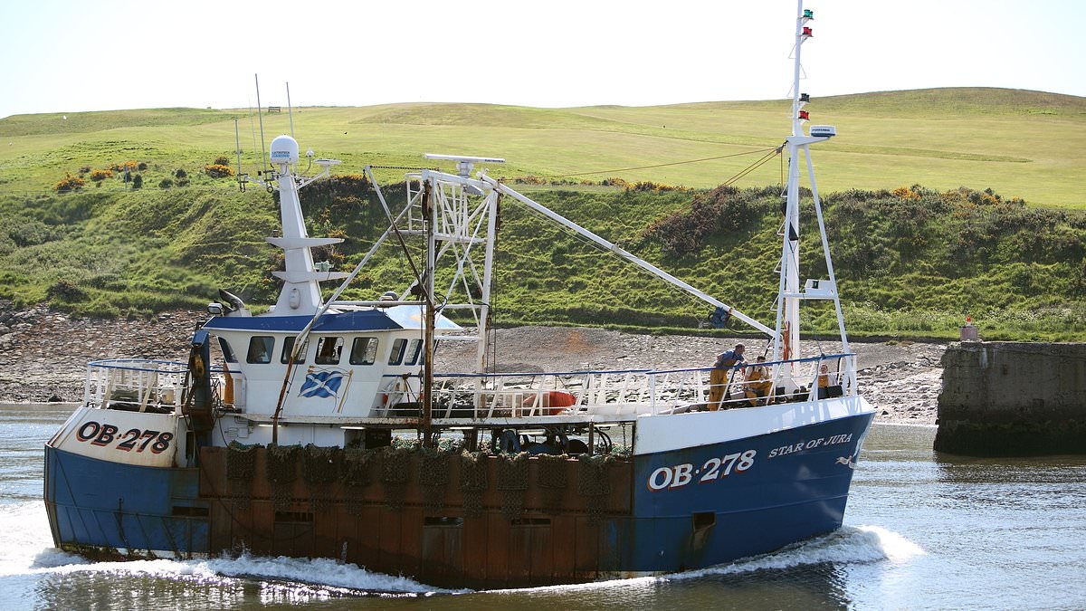 Last-gasp EU demand for 10 years of fishing rights: Ambush over trawlers hits negotiations on 'reset' deal with Brussels