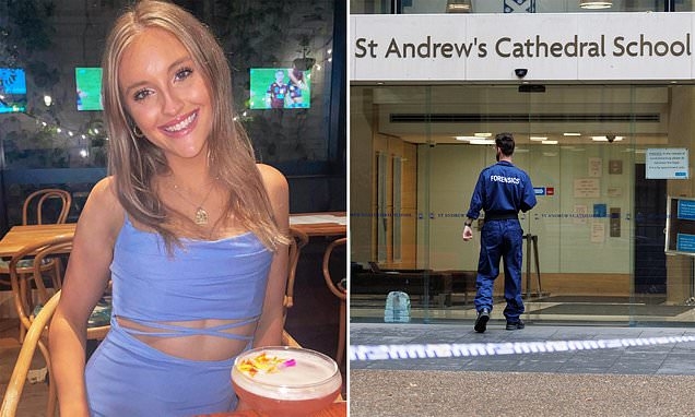 EXCLUSIVE Private school where water polo coach Lilie James was murdered is plunged into lockdown over intruder