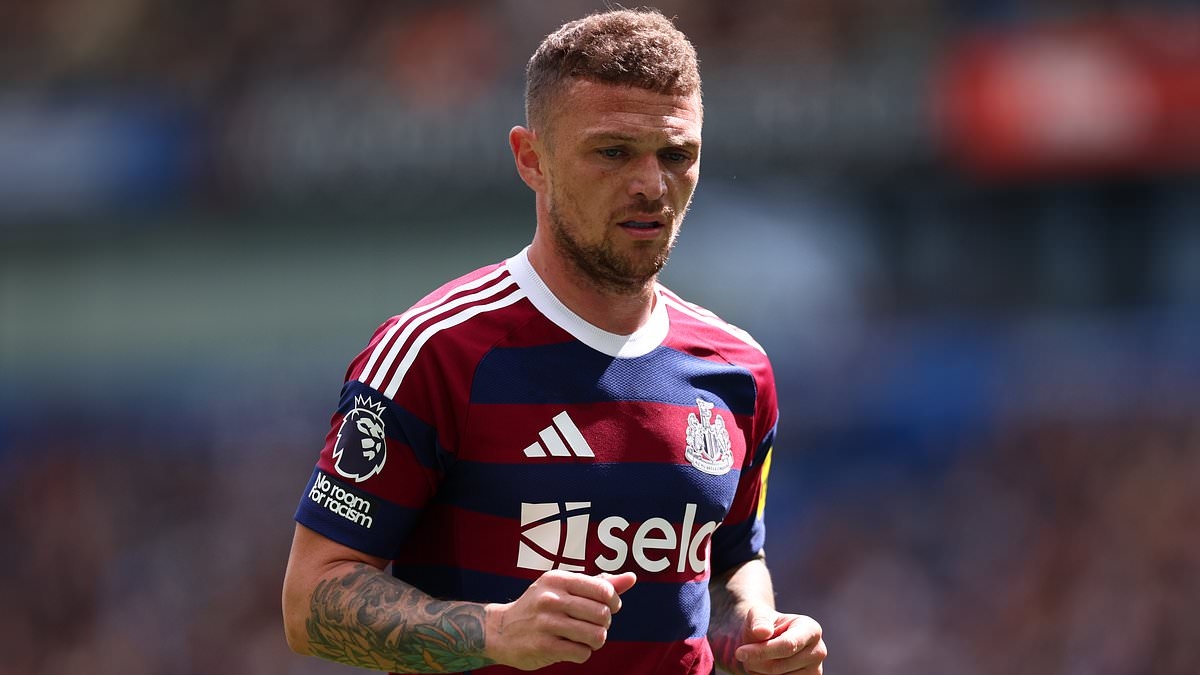 Kieran Trippier is 'stitched up by mates who spent over £9,500' at a Newcastle strip club - before 'putting hefty tab under full-back's name'