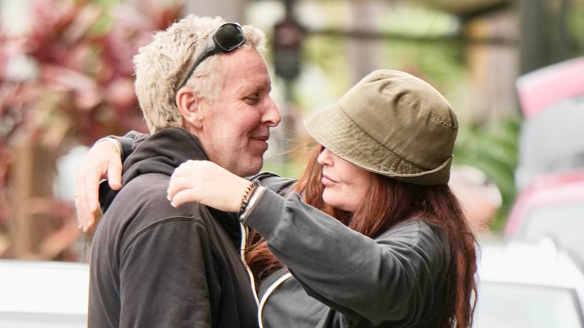 Schapelle Corby embraces mystery man at Gold Coast Airport - after sparking engagement rumours