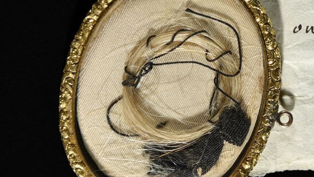 The lock of white hair 'cut from Marie Antoinette' hours before the French queen's execution