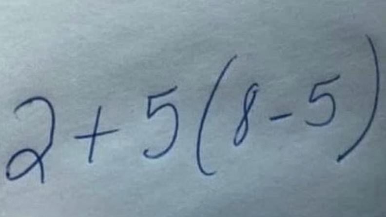 People clash over the correct answer to simple maths equation - but which result do YOU think is right?