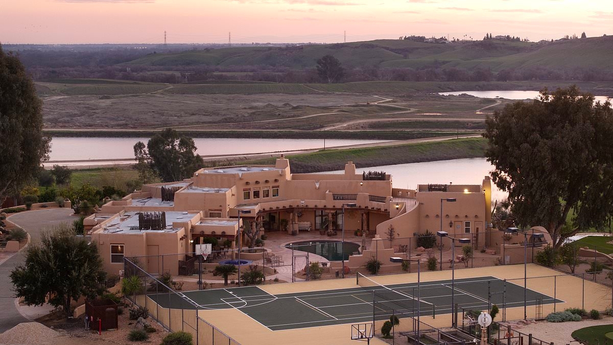 Southwestern inspired $6million California estate with jaw-dropping views holds a secret past