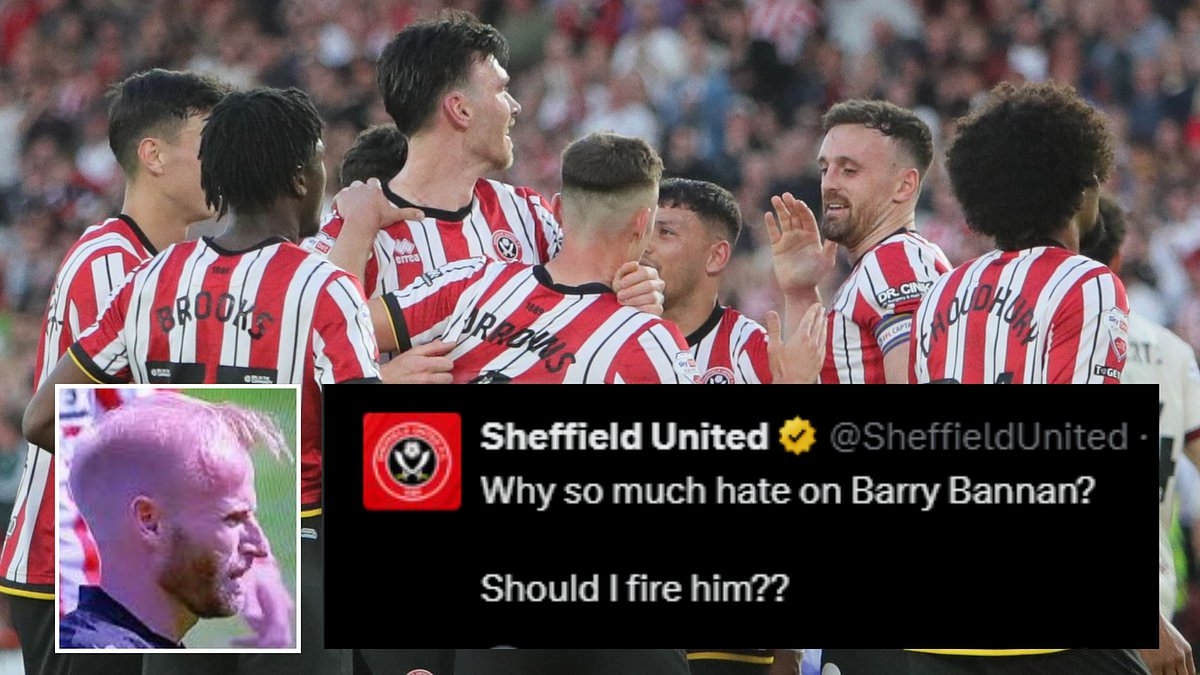Sheffield United confirm social media HACKING after official X account posts multiple tweets about Barry Bannan