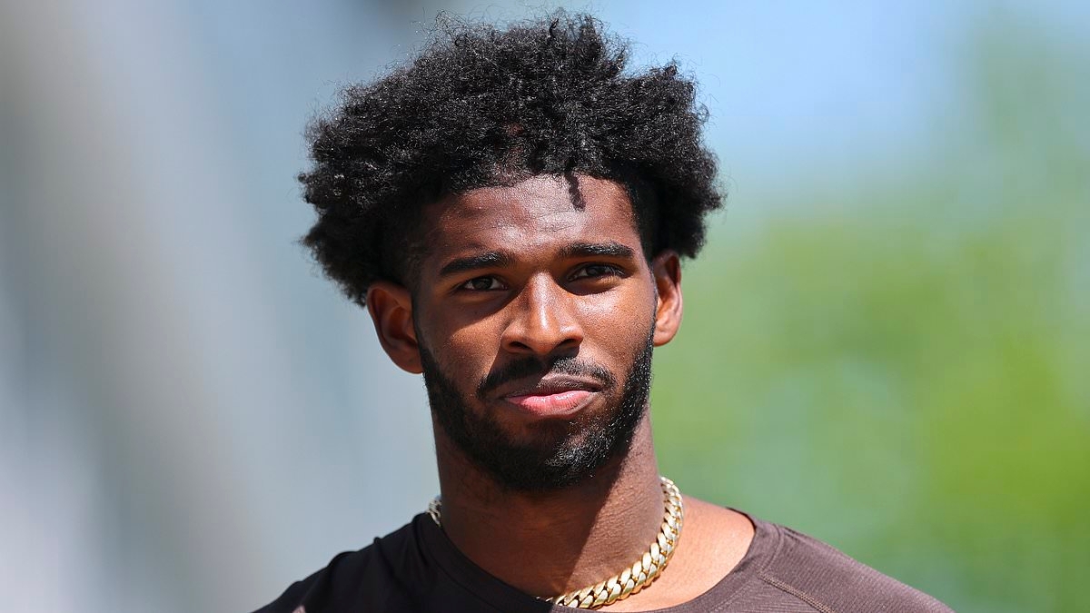 BREAKING NEWS Shedeur Sanders 'agrees to four-year, $4.6m rookie contract with Browns'... $42m less than he was projected to receive