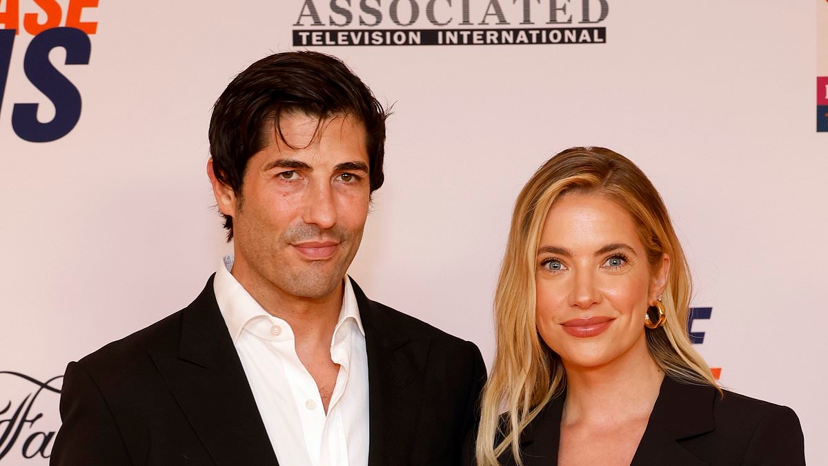 Lindsay Lohan's oil heir ex Brandon Davis makes rare red carpet appearance with wife Ashley Benson