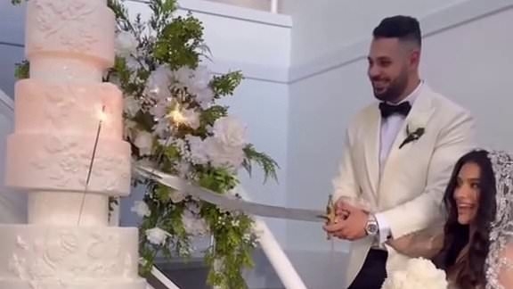 Aussie influencer sparks divorce rumours just hours after getting married in lavish wedding ceremony