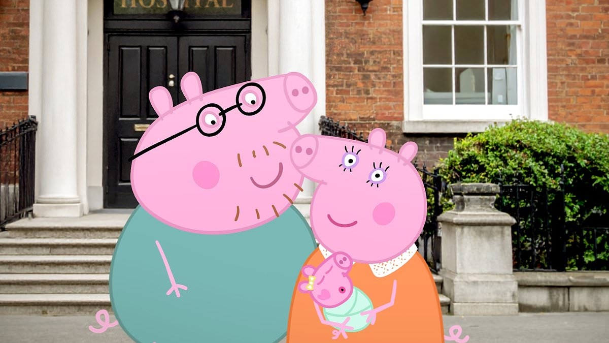 Peppa Pig becomes big sister as Mummy Pig announces she's given birth - and she reveals sweet name