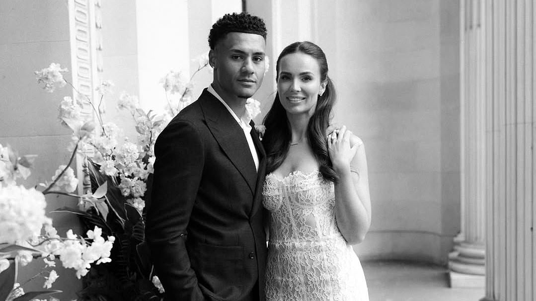Aston Villa ace Ollie Watkins marries fiancee Ellie Alderson at lavish wedding - after England star proposed on holiday in Italy last year